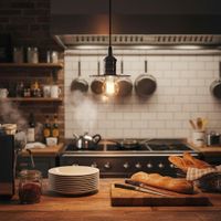 Bistino 1 Light Pendant Silver