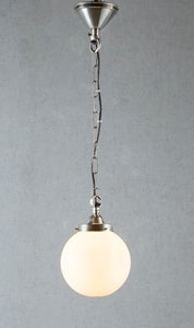 Celeste Pendant Light Antique Silver / Glass