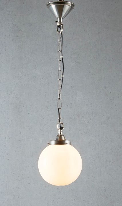 Celeste Pendant Light Antique Silver / Glass
