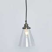 Gadsden Extra Small Pendant Light Antique Silver
