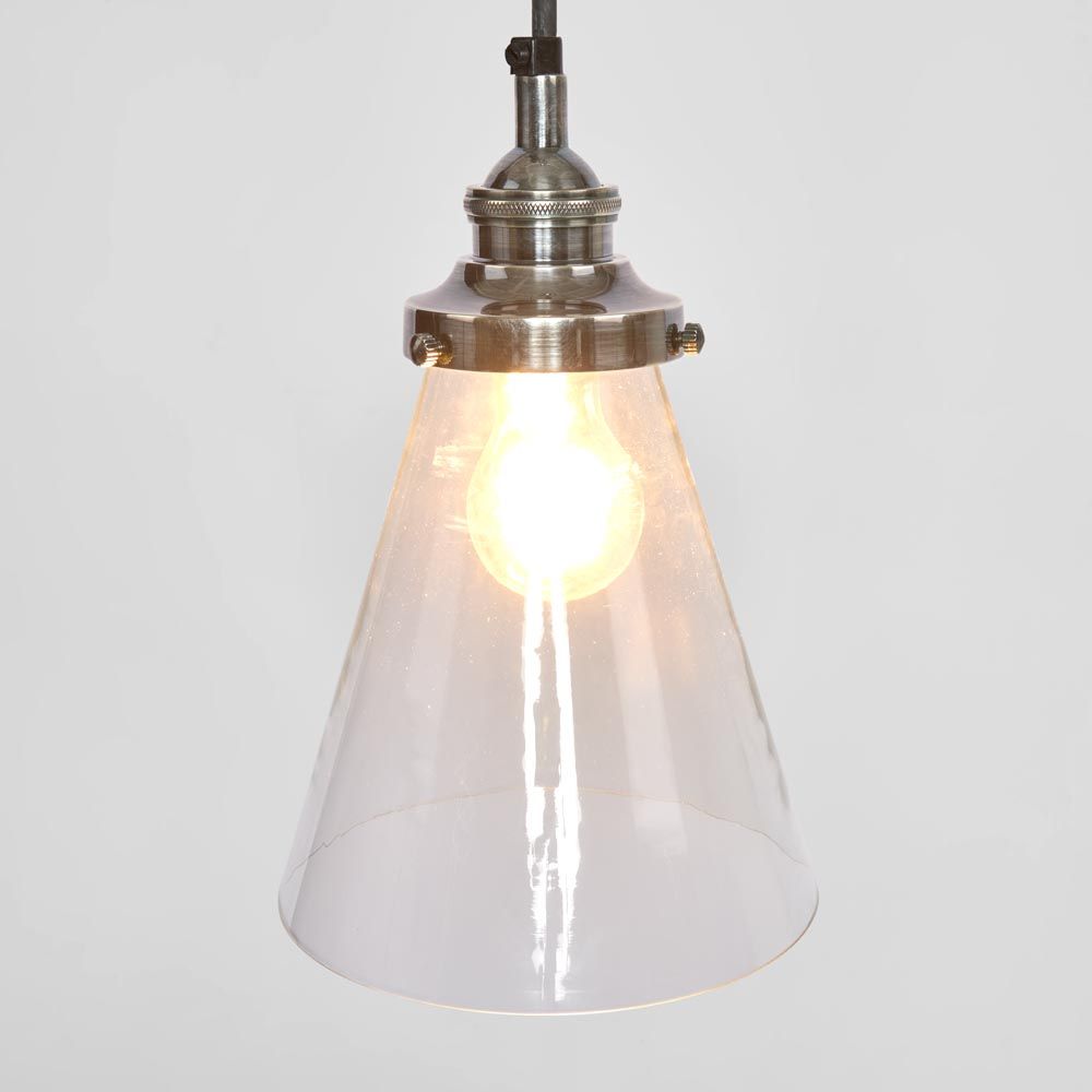 Gadsden Extra Small Pendant Light Antique Silver