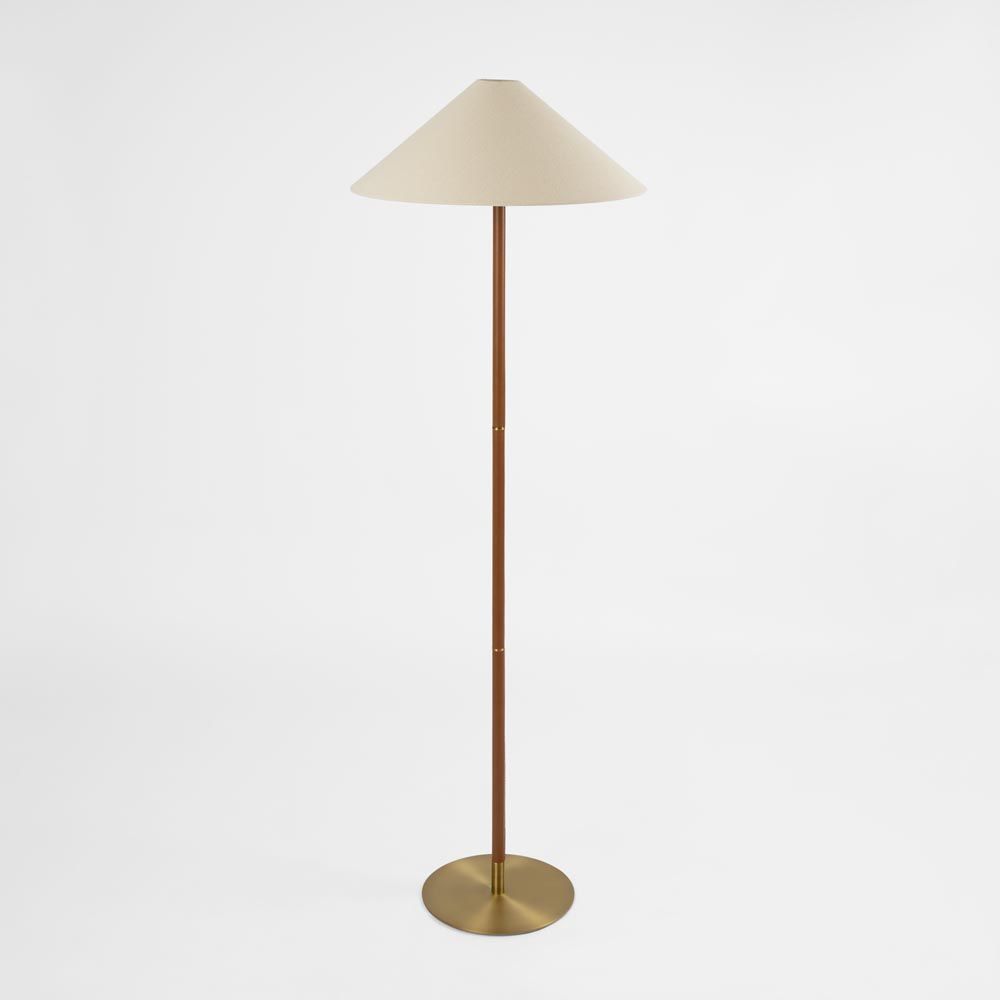 Huntley Floor Lamp Brass