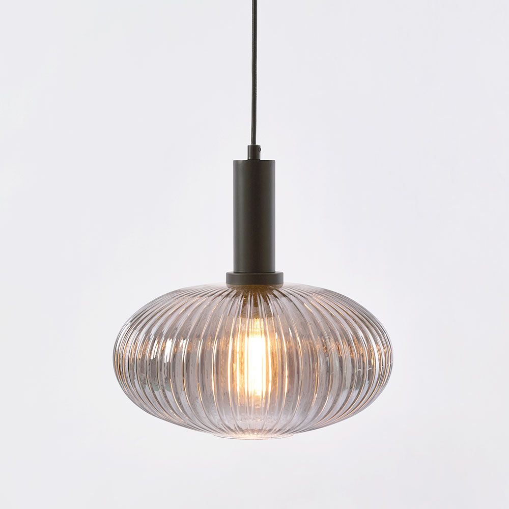 Rio Pendant Light Smoky Grey