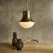 Halo Pendant Light Antique Brass