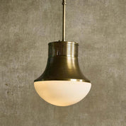 Halo Pendant Light Antique Brass
