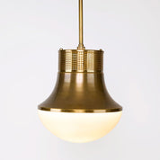 Halo Pendant Light Antique Brass