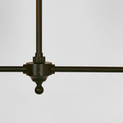 Sheridan Two Arm Pendant Light Black