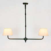 Sheridan Two Arm Pendant Light Black