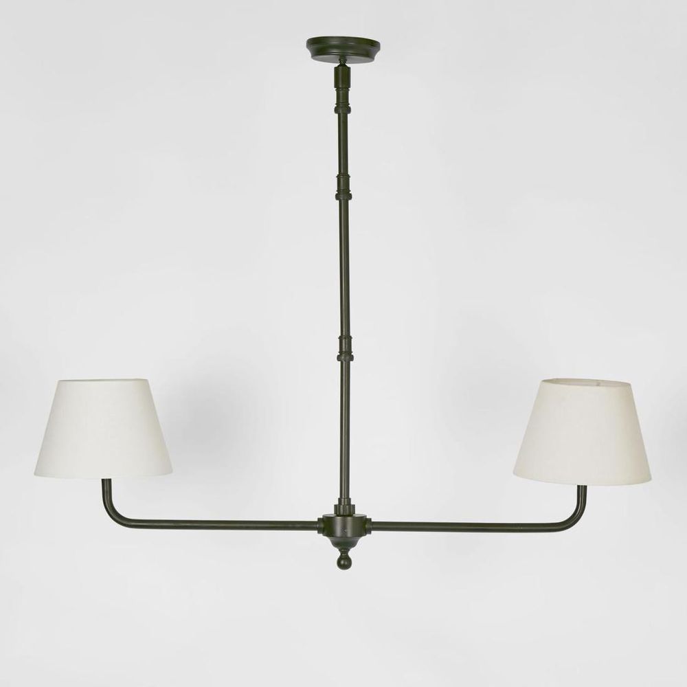 Sheridan Two Arm Pendant Light Black