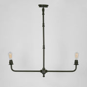 Sheridan Two Arm Pendant Light Black