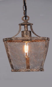 Fabio Medium 1 Light Pendant Rustic