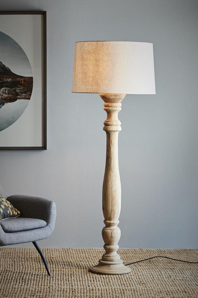 Candela Large Floor Lamp Light Natural
