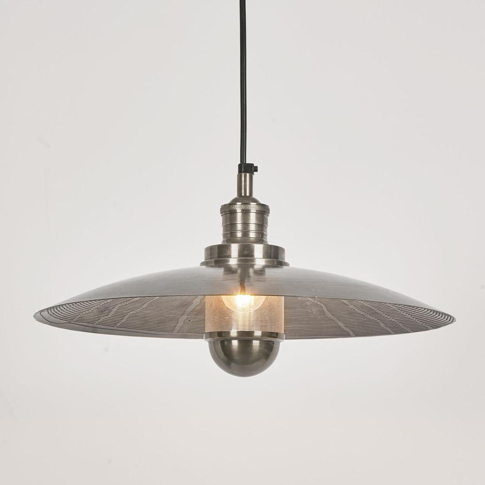 Henry Pendant Light Antique Silver