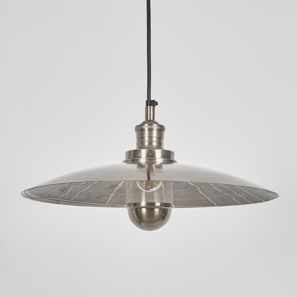 Henry Pendant Light Antique Silver