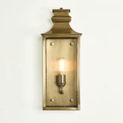 Westpoint Medium Outdoor Wall Light Antique Brass