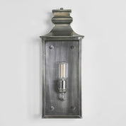 Westpoint Medium Outdoor Wall Light Antique Silver