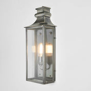 Westpoint Medium Outdoor Wall Light Antique Silver