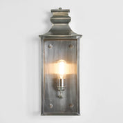 Westpoint Medium Outdoor Wall Light Antique Silver