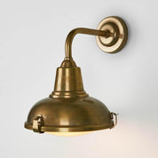 Catalina Exterior Wall Light Antique Brass
