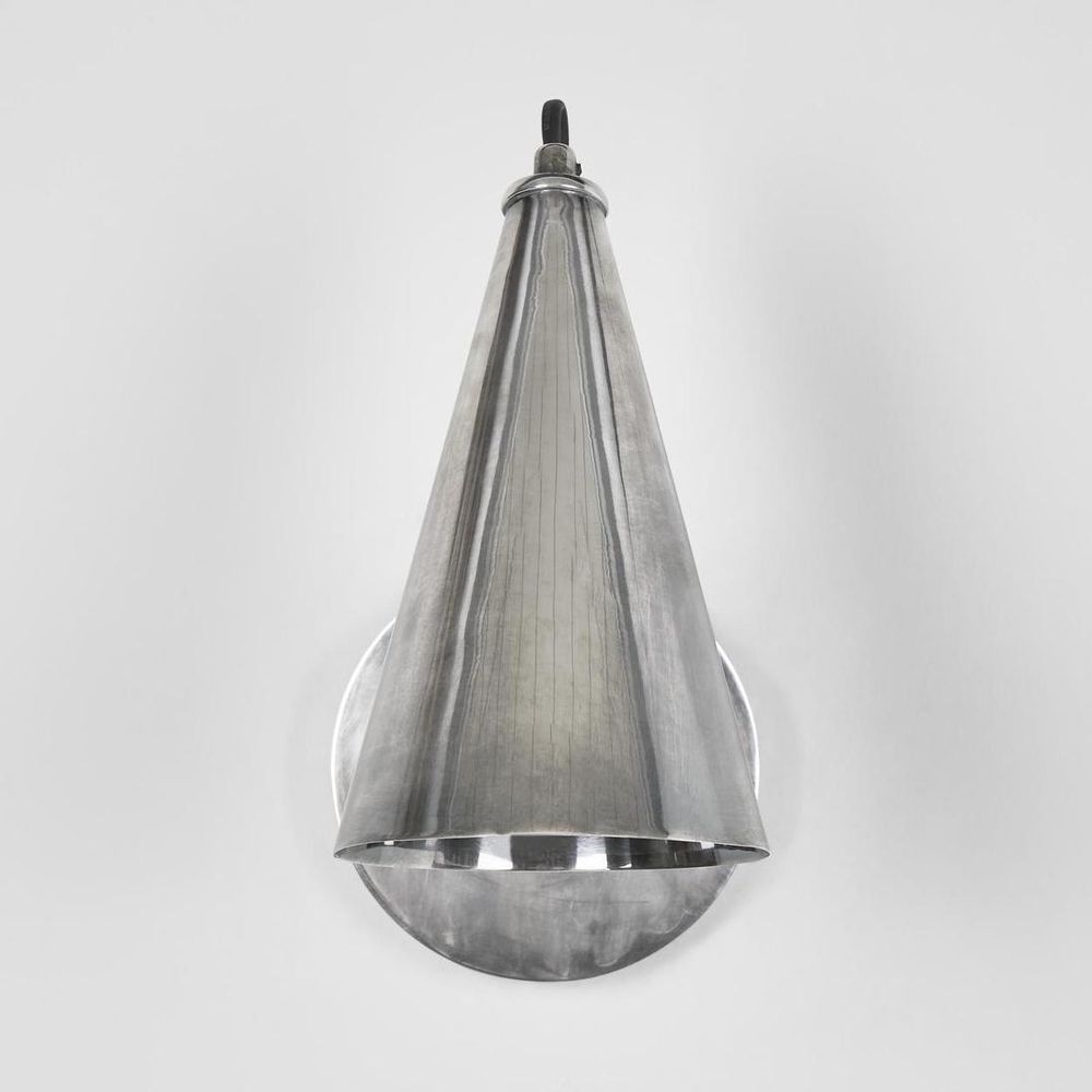 Cloudy Wall Sconce Antique Silver Brass