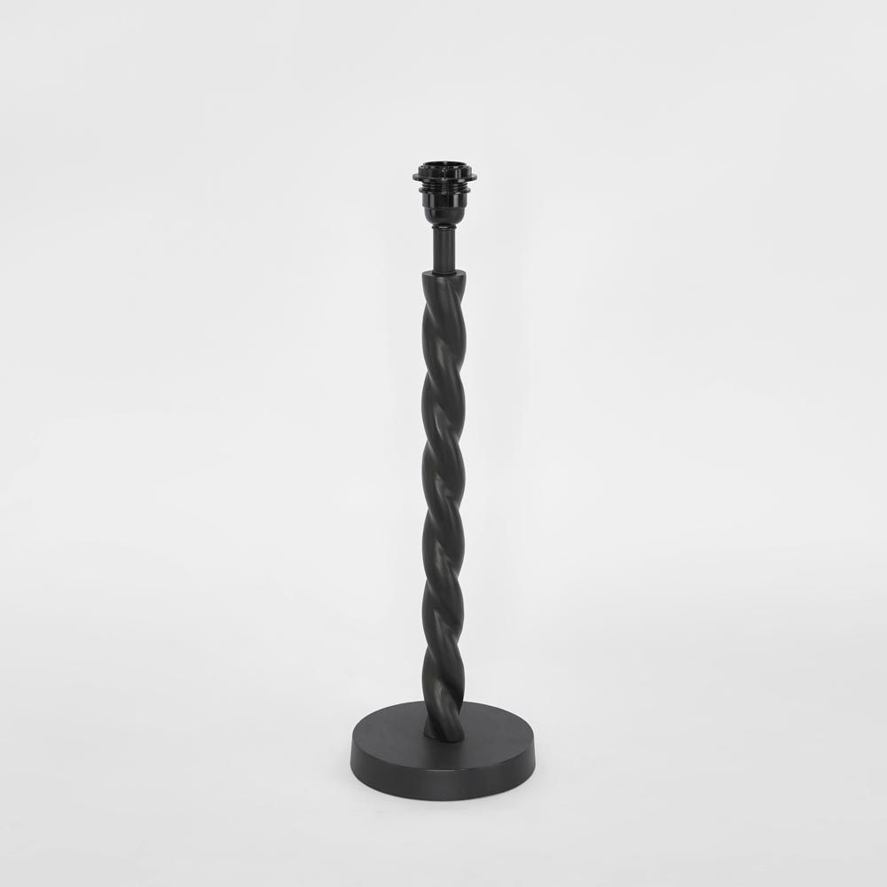 Papillon Table Lamp Base Only Black