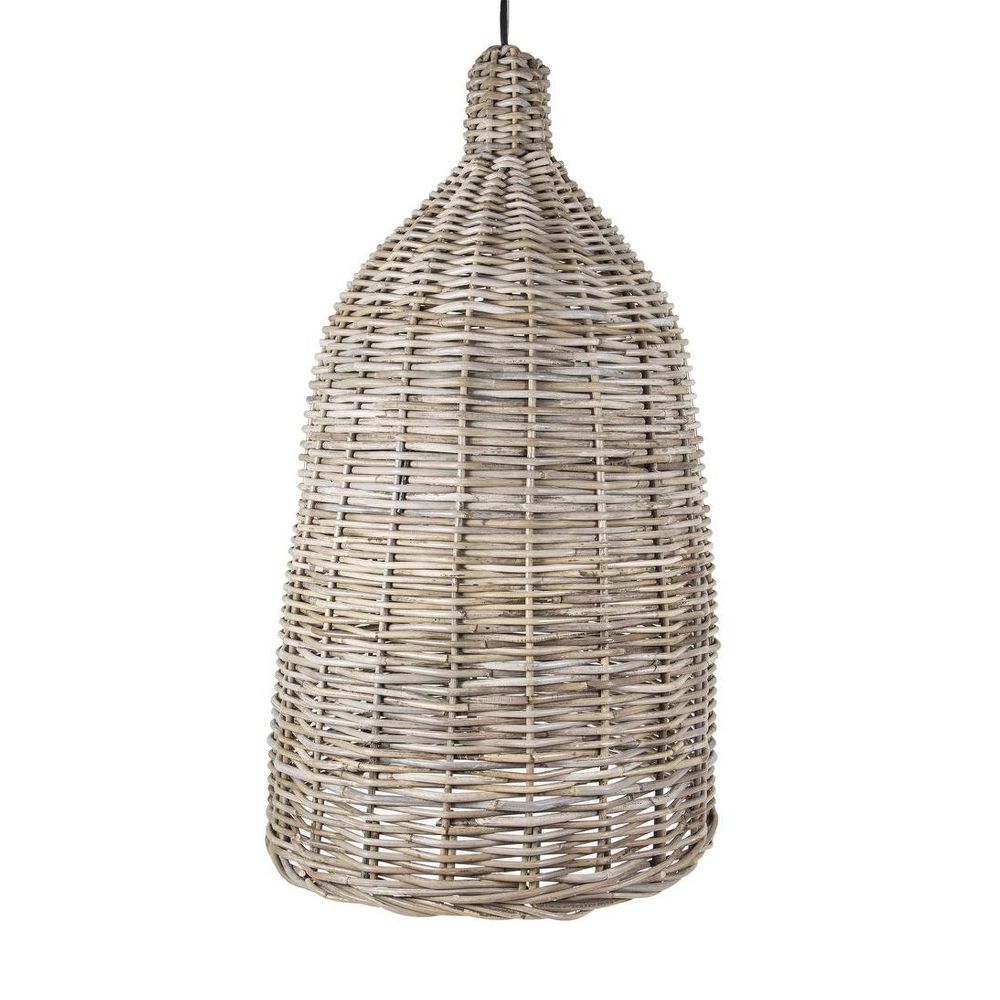 Palm Beach Rattan 1 Light Pendant