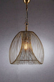 Baker Large 1 Light Pendant Gold