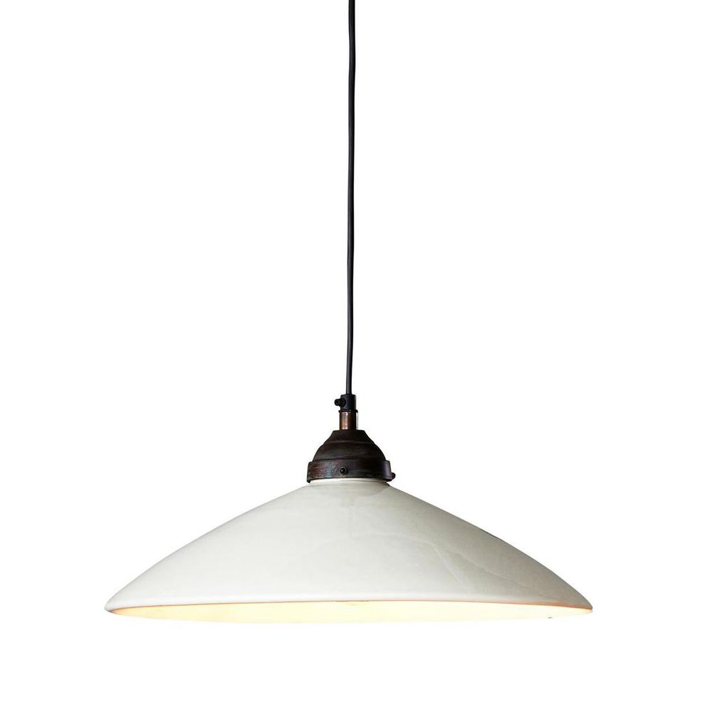 Newport 1 Light Pendant White
