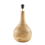 Sarod Small Table Lamp Dark Natural Base Only
