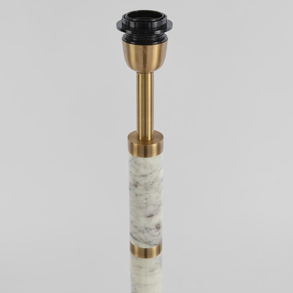 ST Germain Table Lamp Base Only White