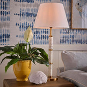 ST Germain Table Lamp Base Only White
