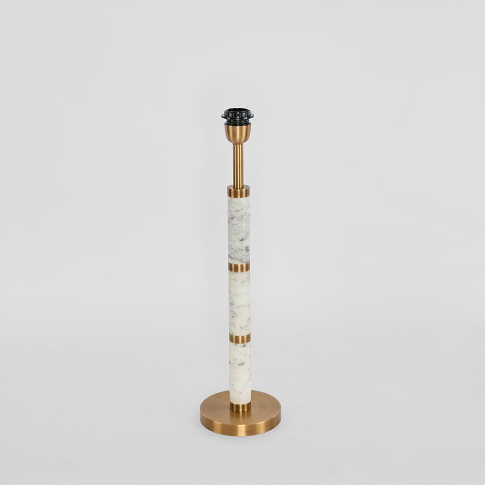 ST Germain Table Lamp Base Only White