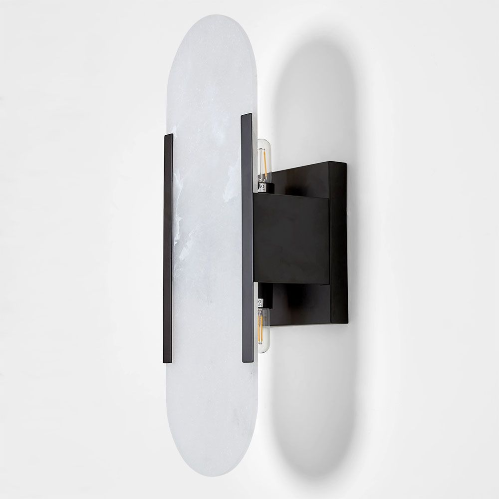 Yves Up & Down Wall Light Black