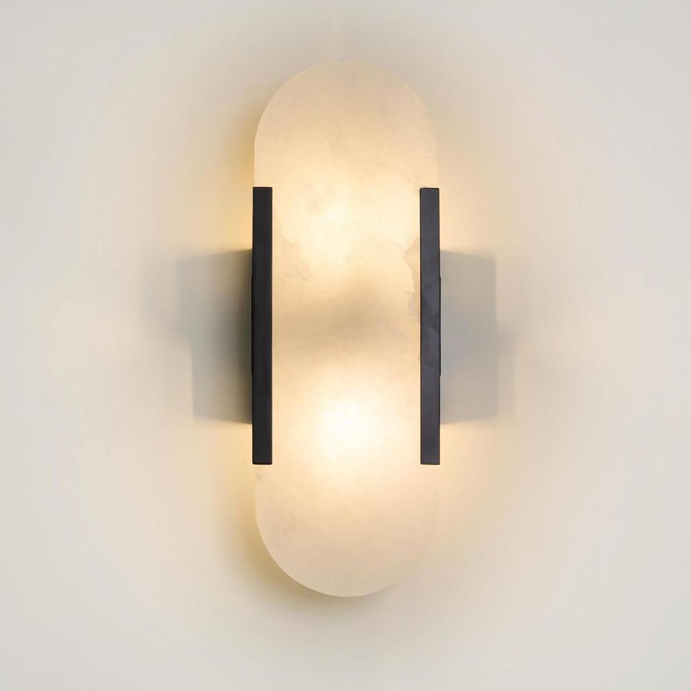 Yves Up & Down Wall Light Black
