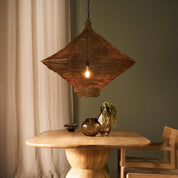 Metropolitan Pendant Light H540mm Brass Aluminium