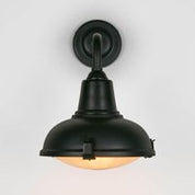 Catalina Exterior Wall Light Black Brass