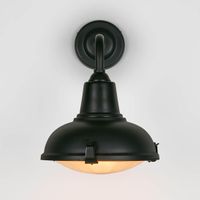 Catalina Exterior Wall Light Black Brass