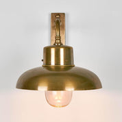 Bridgewater Outdoor Wall Lamp Brass
