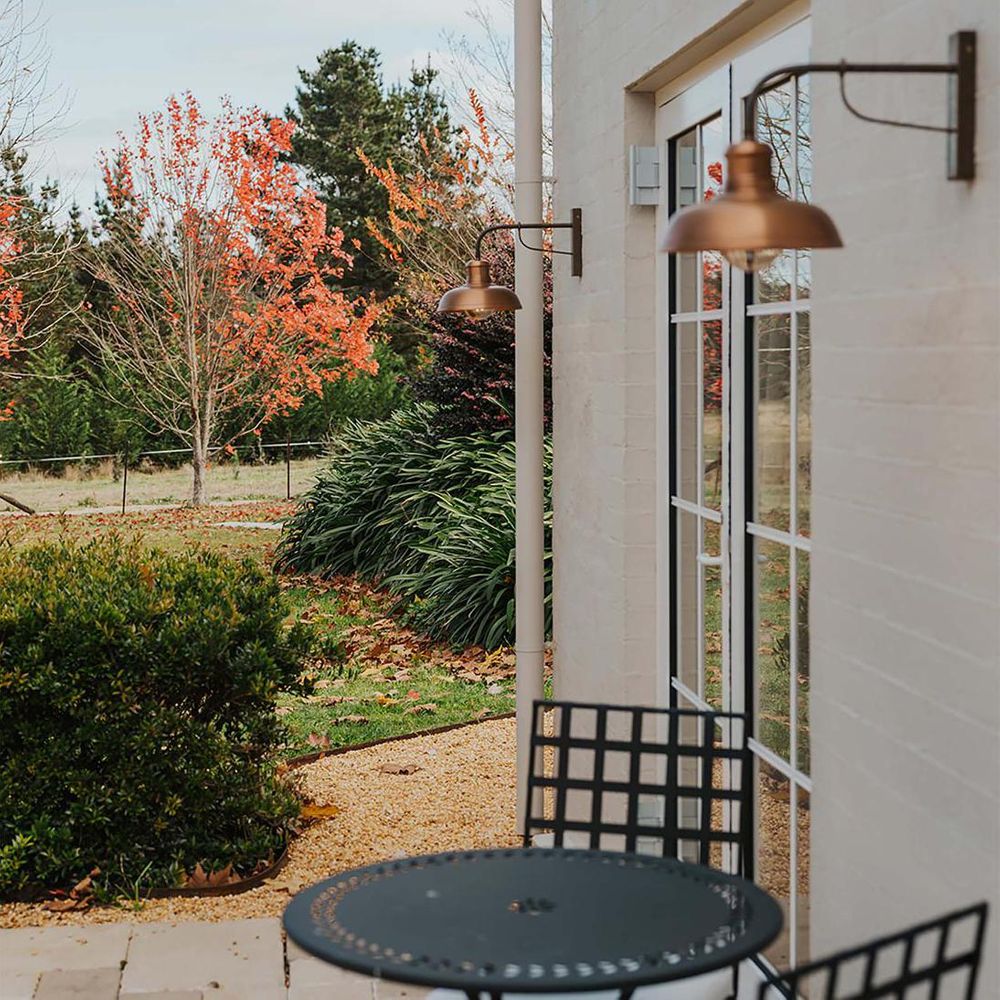 Bridgewater Outdoor Wall Lamp Brass