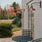 Bridgewater Outdoor Wall Lamp Brass