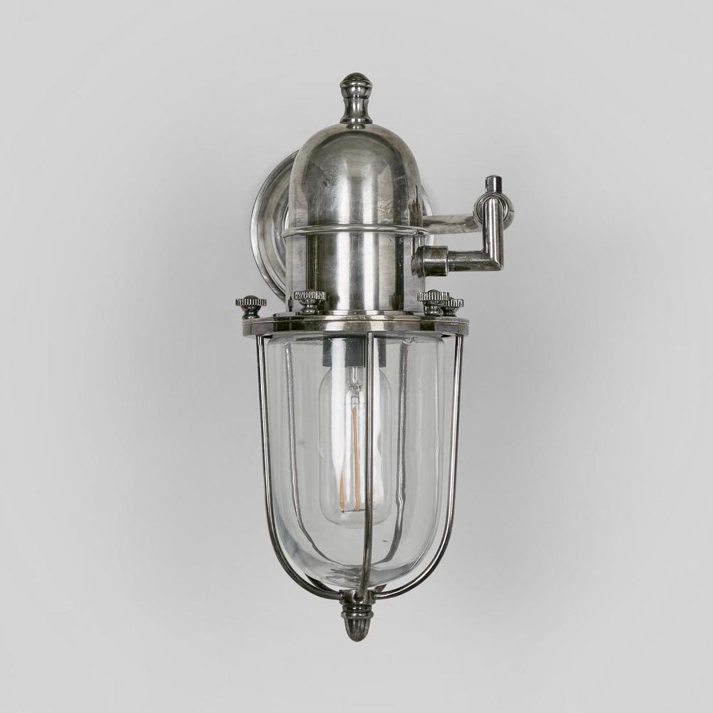Chapel Outdoor Outdoor Wall Lamp Silver