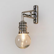 Carlton Outdoor Wall Lamp Silver