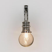 Carlton Outdoor Wall Lamp Silver
