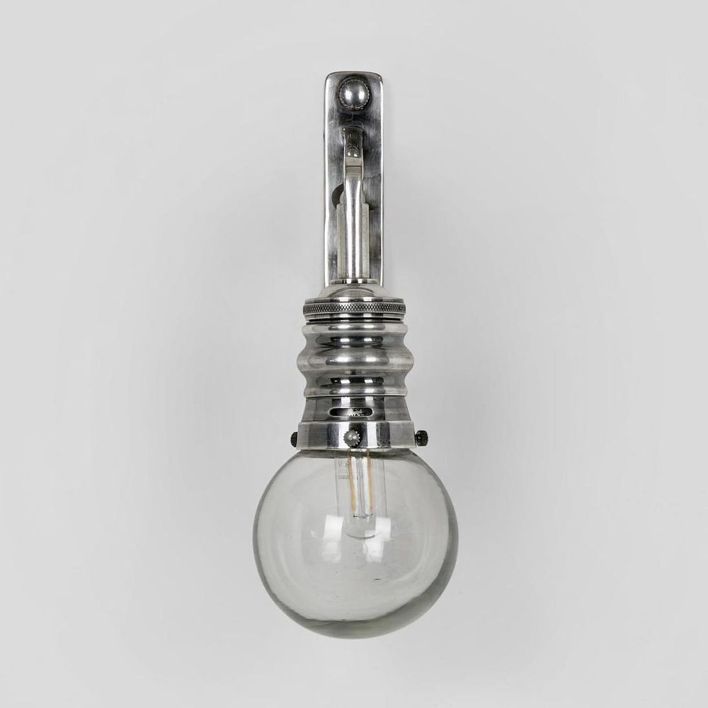 Carlton Outdoor Wall Lamp Silver