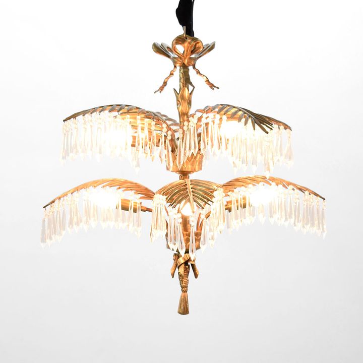Maison Chandelier Brass