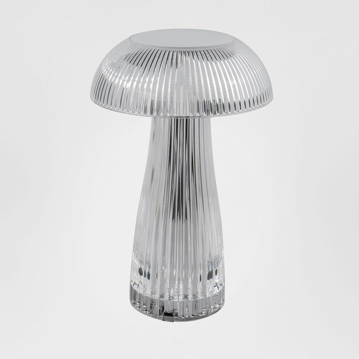 Ervine Rechargeable Table Lamp Clear