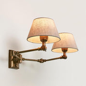Worcester 2 Light Sconce Base Antique Brass
