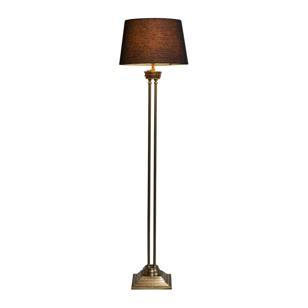 Hudson 1 Light Floor Lamp Base Brass