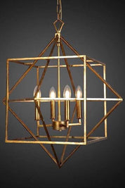 Mosman 4 Light Ceiling Light Gold