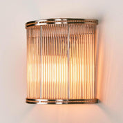Verre Half Round Glass Wall Light